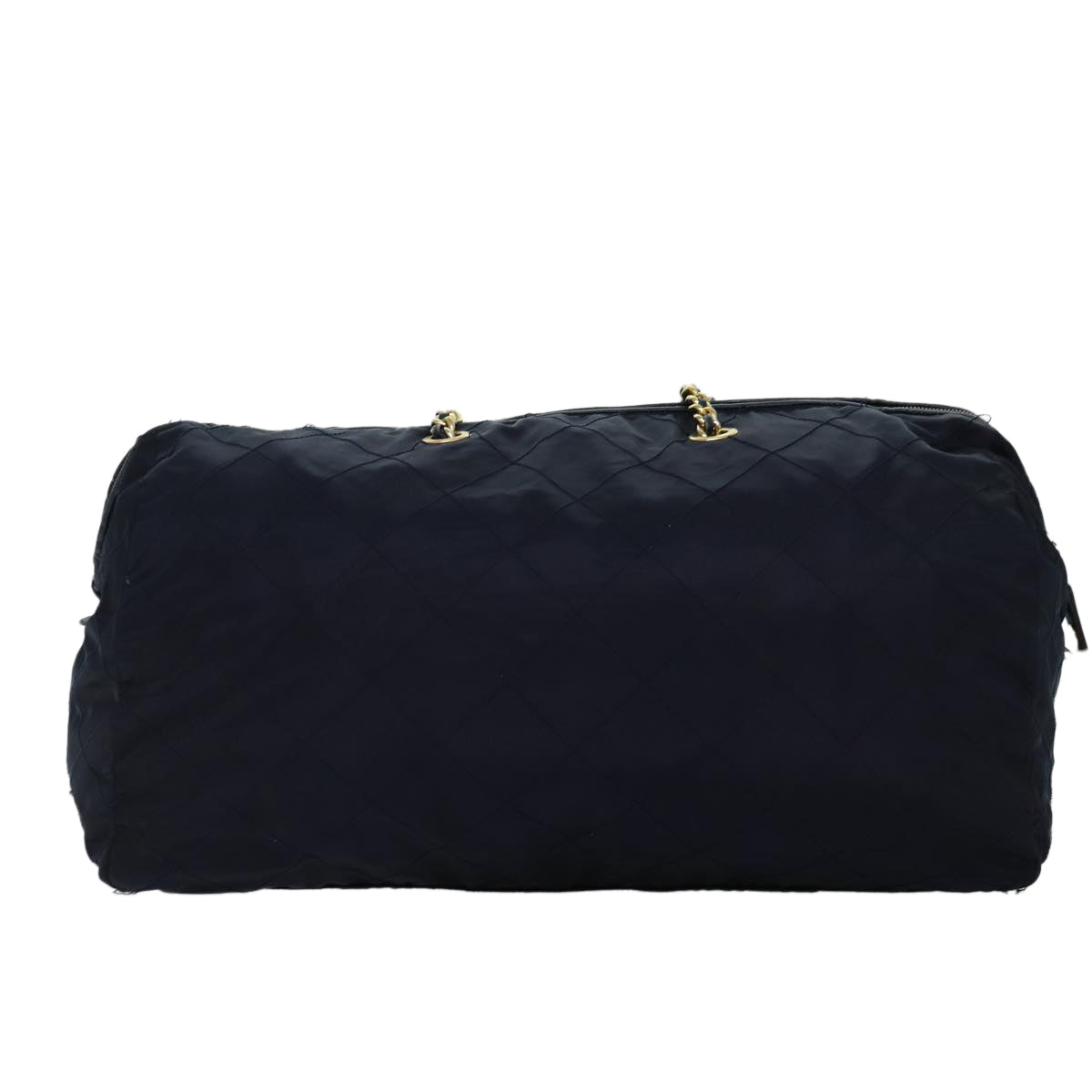 PRADA Boston Bag Nylon Navy 74102