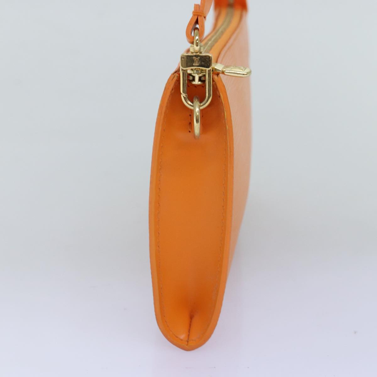 LOUIS VUITTON Epi Pochette Accessoires Pouch Orange Mandarin M5294H 74106AV
