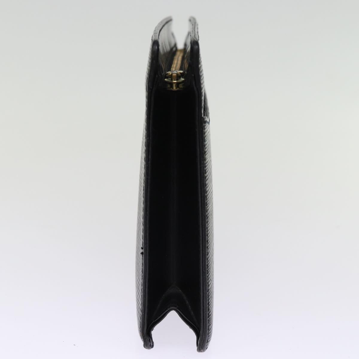 LOUIS VUITTON Epi Pochette Homme Clutch Bag Black