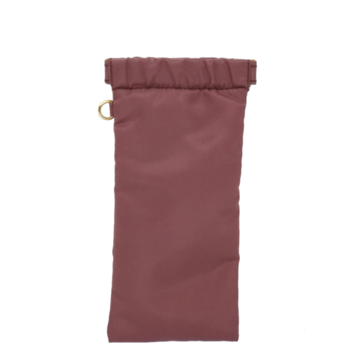 PRADA Glasses Case Nylon Pink 75213