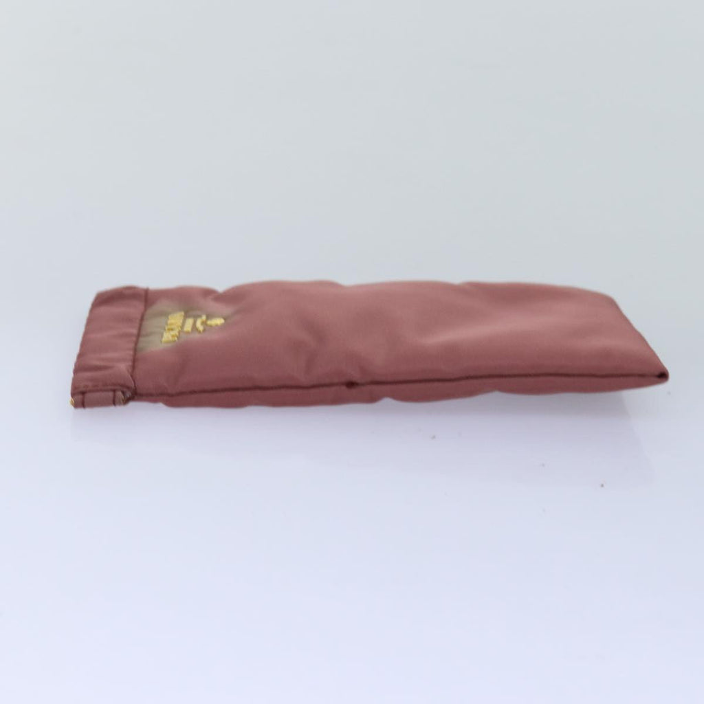 PRADA Glasses Case Nylon Pink 75213