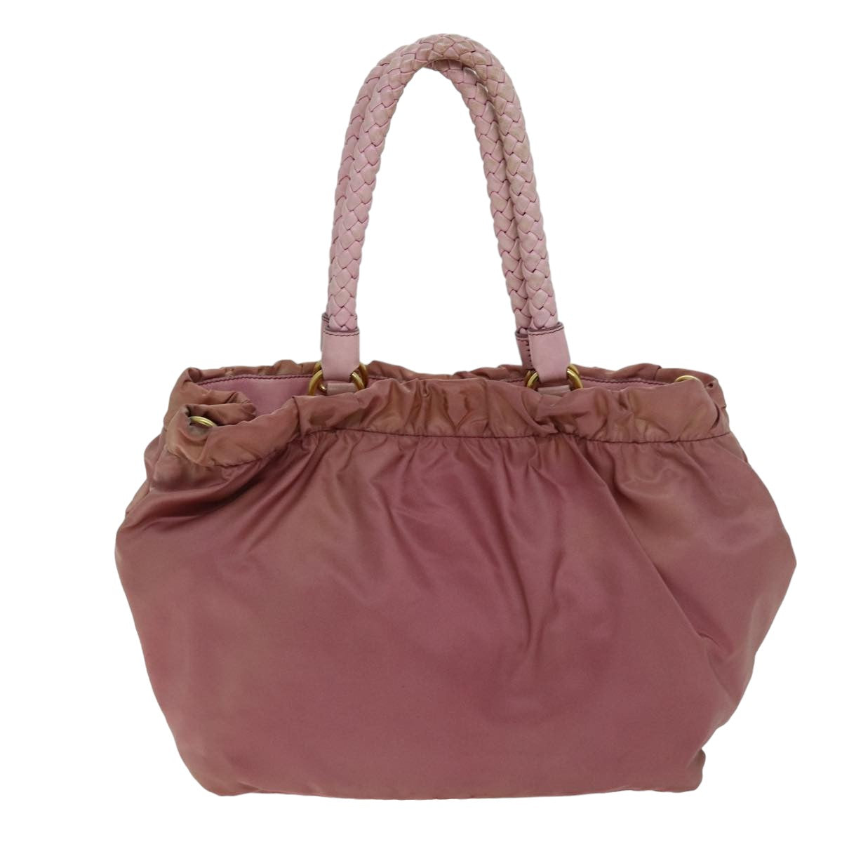 PRADA Hand Bag Nylon 2way Pink 75584
