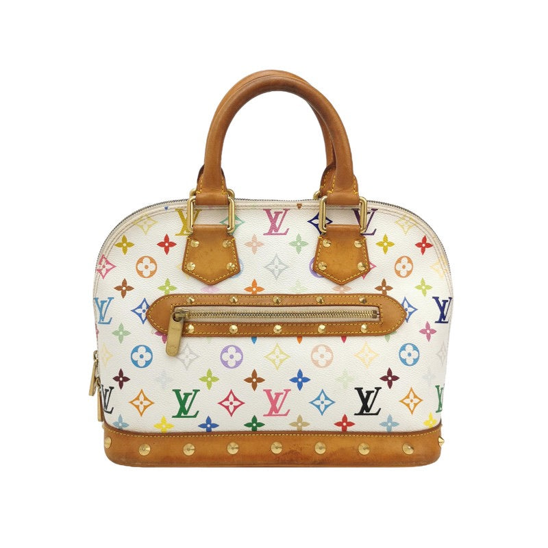 Louis Vuitton x Takashi Murakami Alma Small White Multicolor