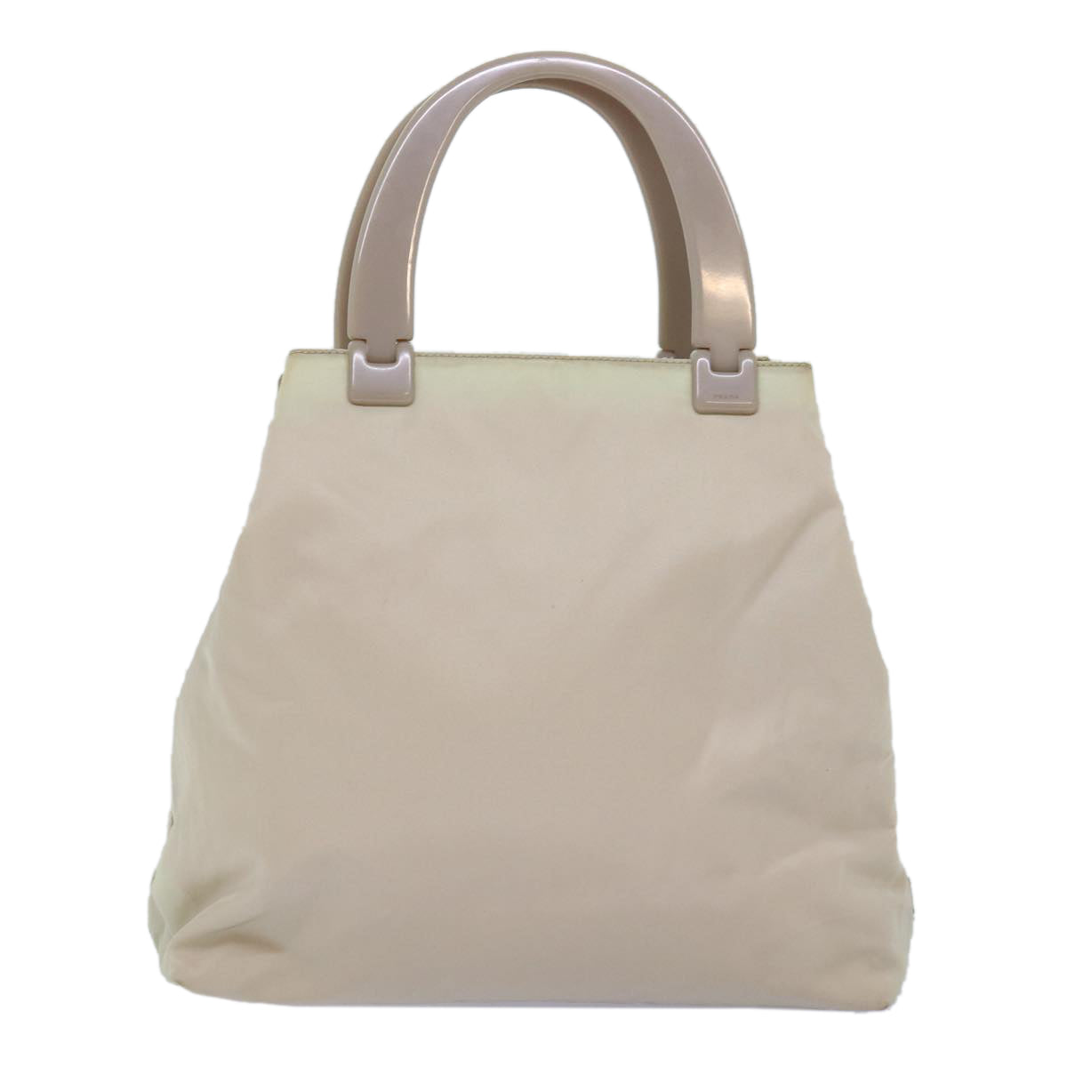 PRADA Tote Bag Nylon Beige 76005