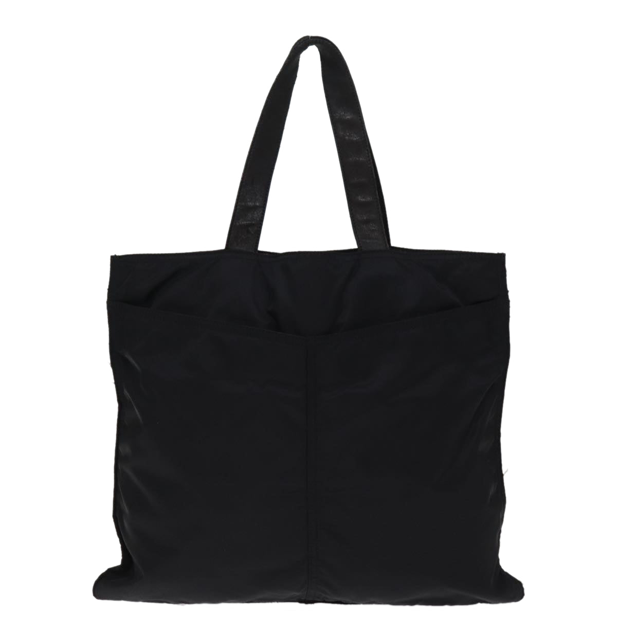 PRADA Tote Bag Nylon Black 76367