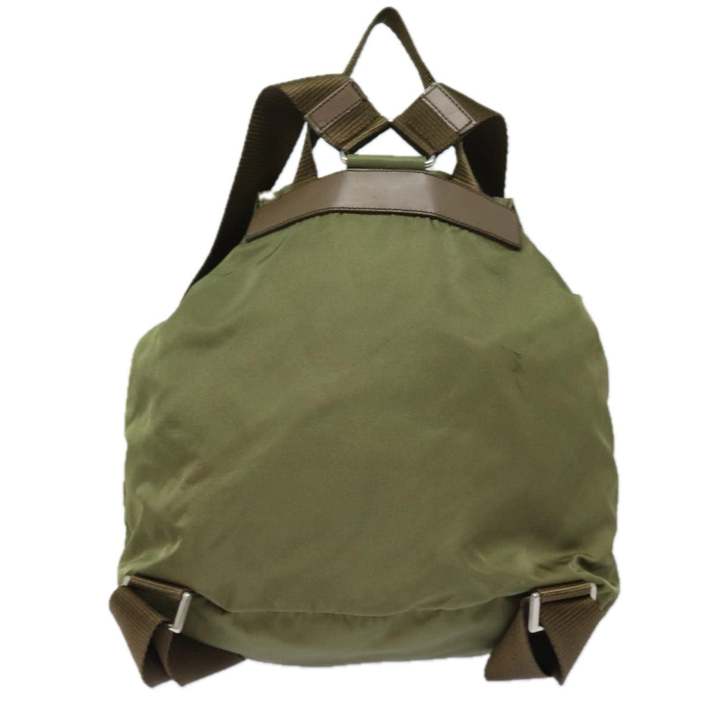 PRADA Shoulder Bag Nylon Khaki 78808