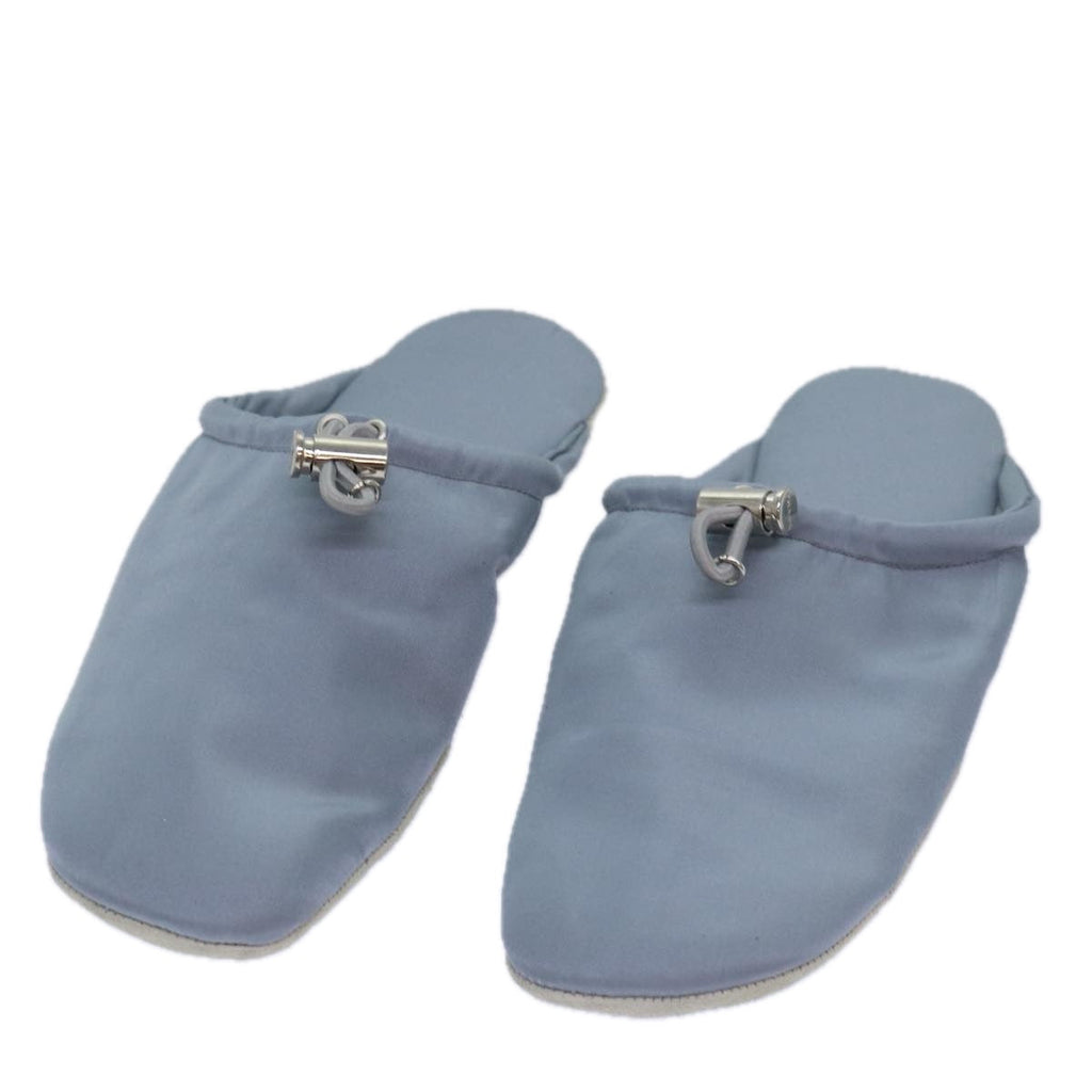 PRADA Room Shoes & Pouch Nylon Light Blue 79894V