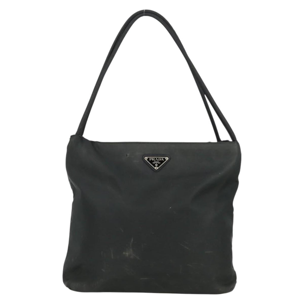 PRADA Shoulder Bag Nylon Khaki 81110