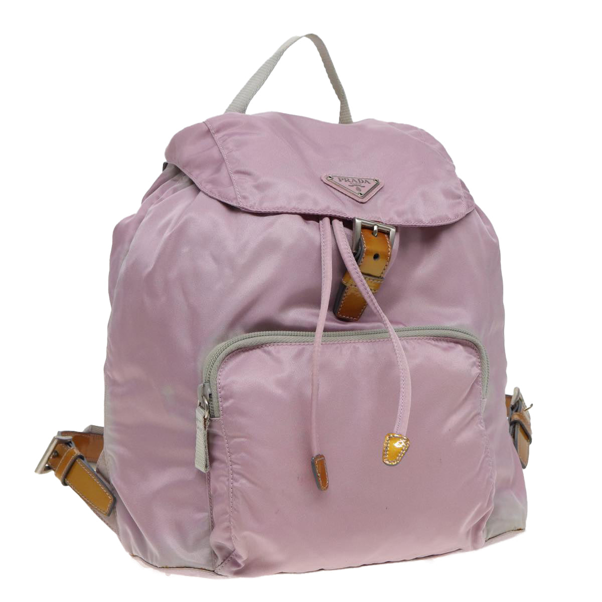 PRADA Backpack Nylon Pink 81180