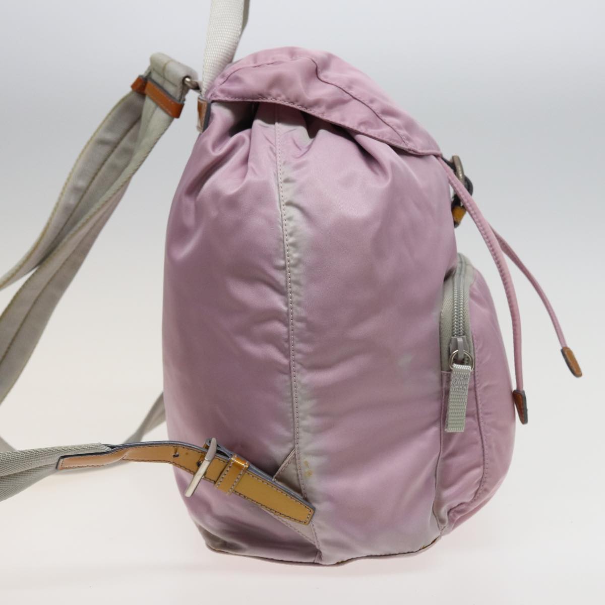 PRADA Backpack Nylon Pink 81180