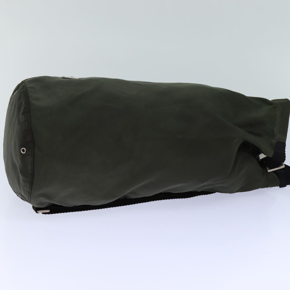 PRADA Shoulder Bag Nylon Khaki 82572