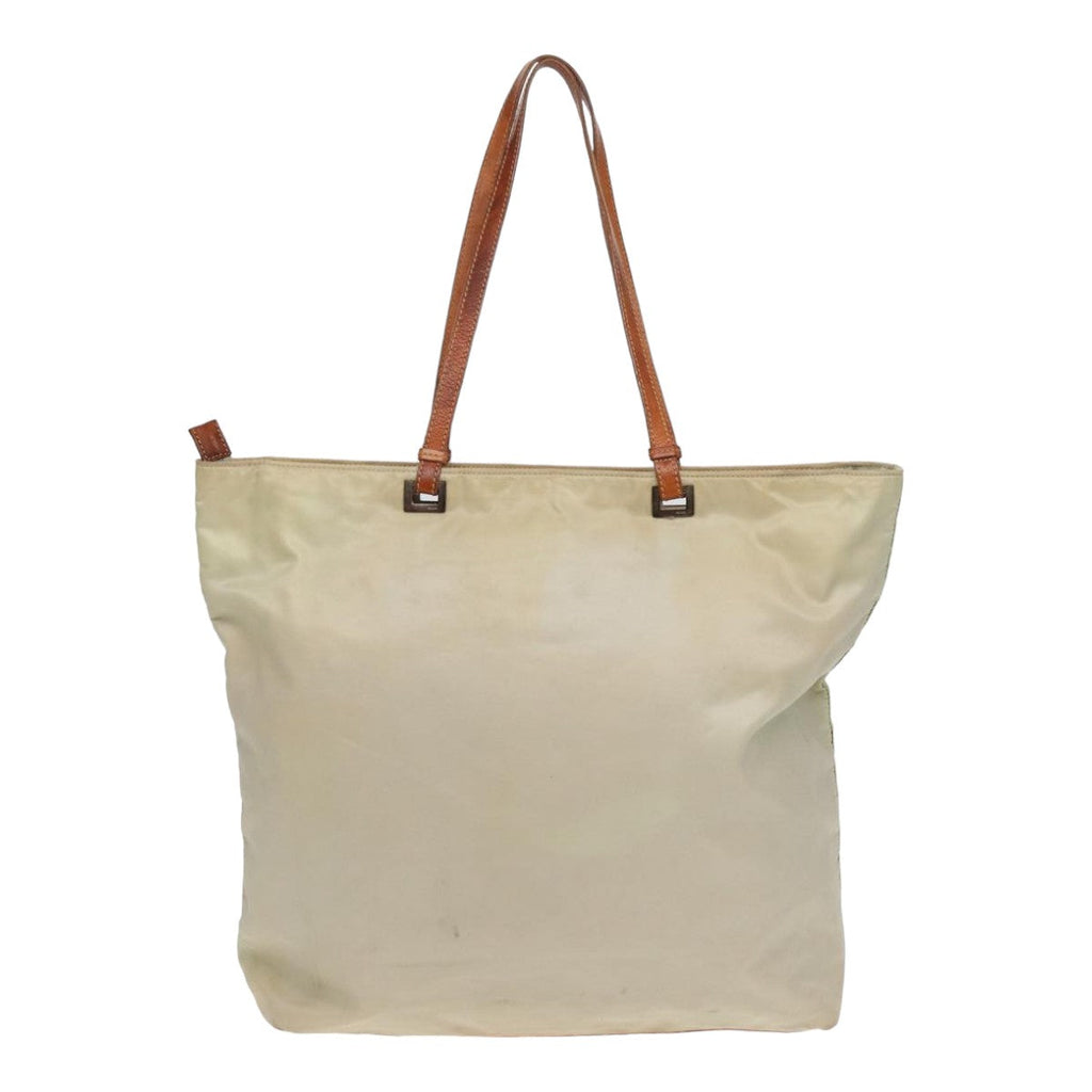 PRADA Tote Bag Nylon White 83952