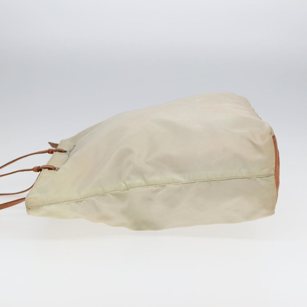 PRADA Tote Bag Nylon White 83952