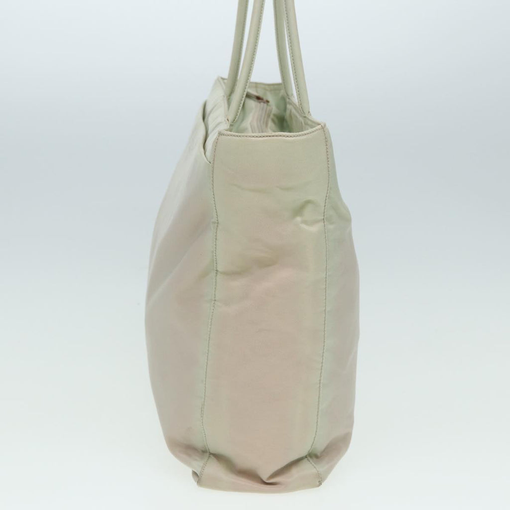 PRADA Tote Bag Nylon White 84456