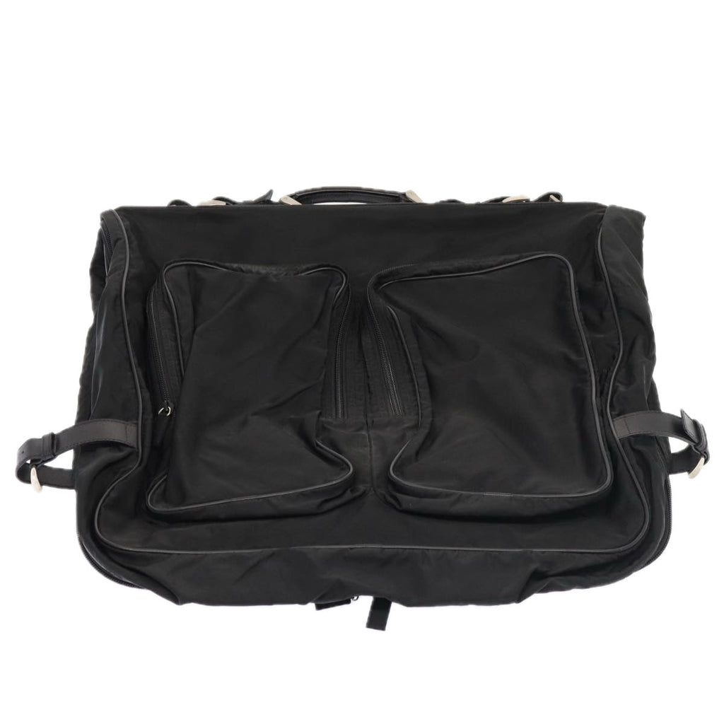 PRADA Garment Cover Nylon Black Silver 84549