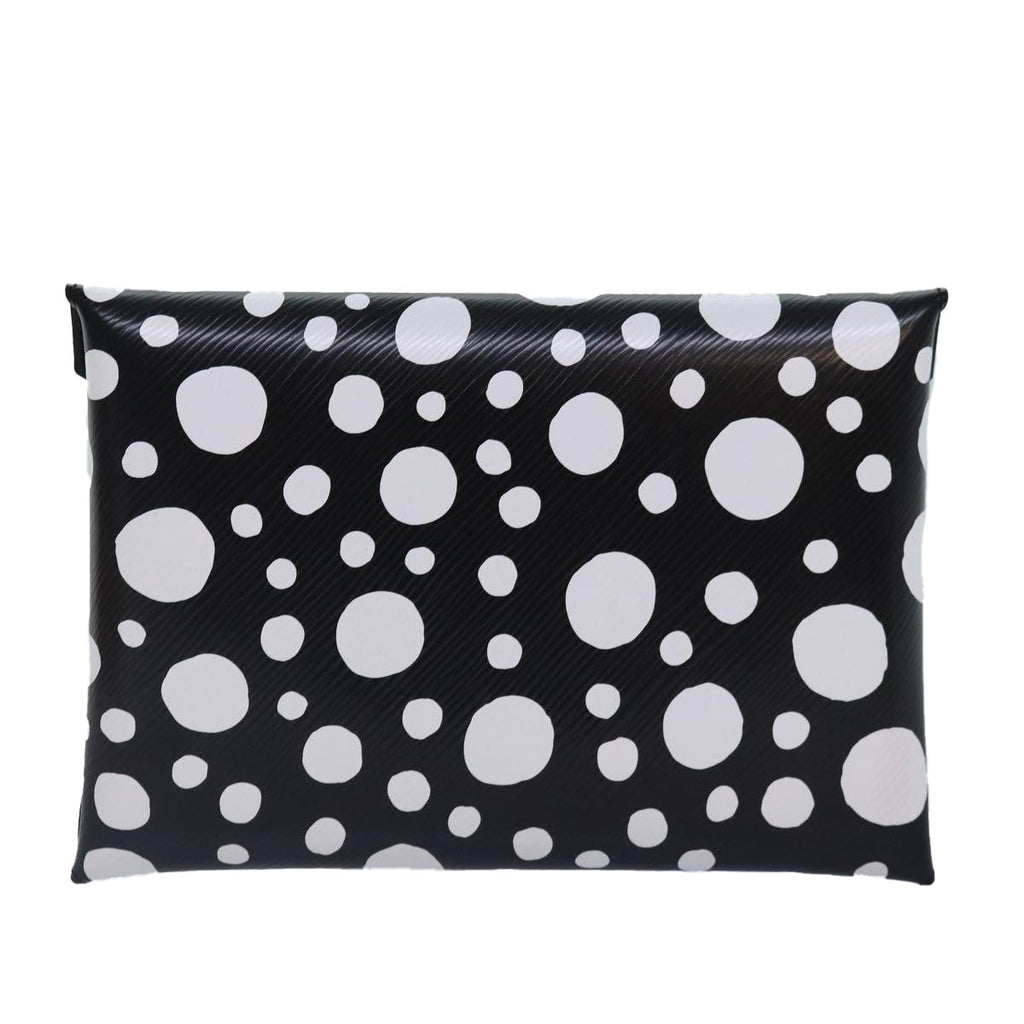 LOUIS VUITTON Epi Yayoi Kusama Pochette Kirigami Pouch Black M81959 86284SM