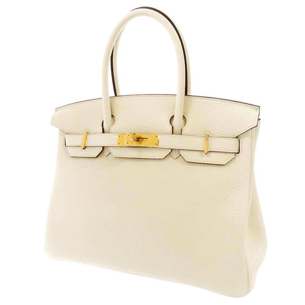 HERMES Birkin Nata Taurillon Clemence Size 30