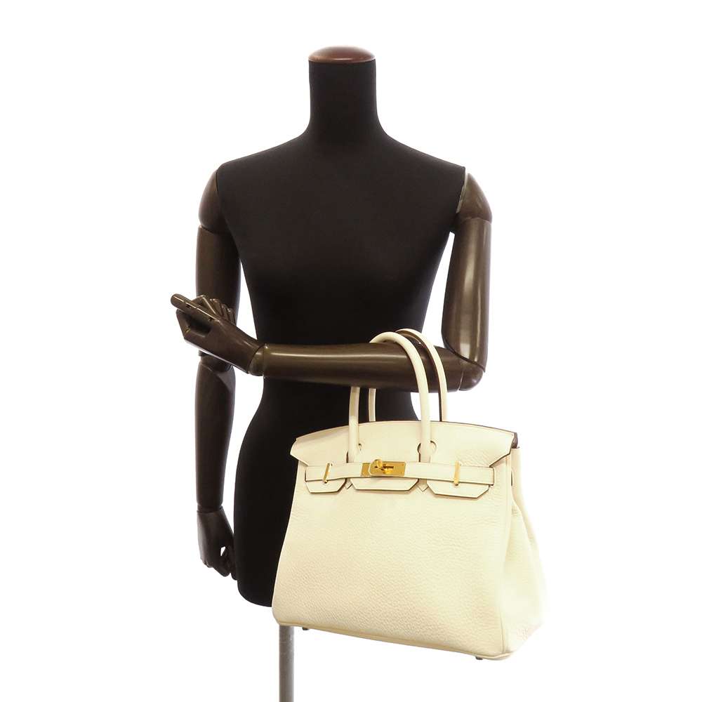 HERMES Birkin Nata Taurillon Clemence Size 30
