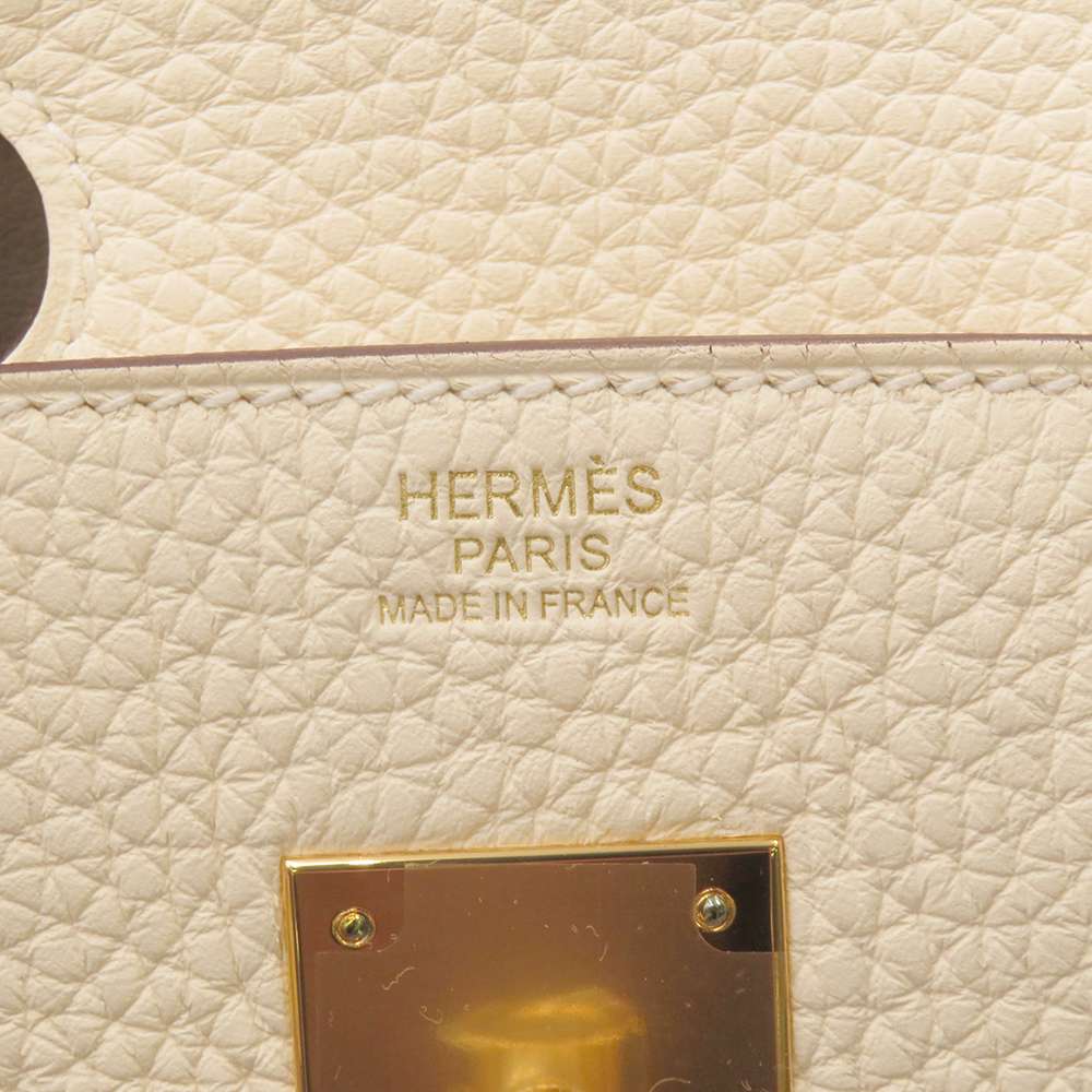 HERMES Birkin Nata Taurillon Clemence Size 30
