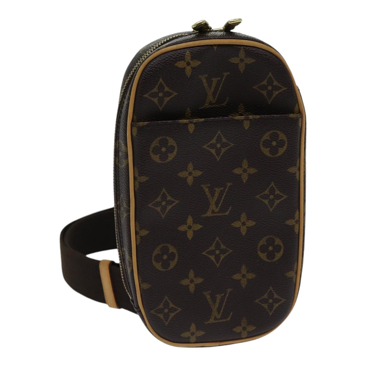 LOUIS VUITTON Monogram Pochette Gange Shoulder Bag M51870 LV 88899SAV