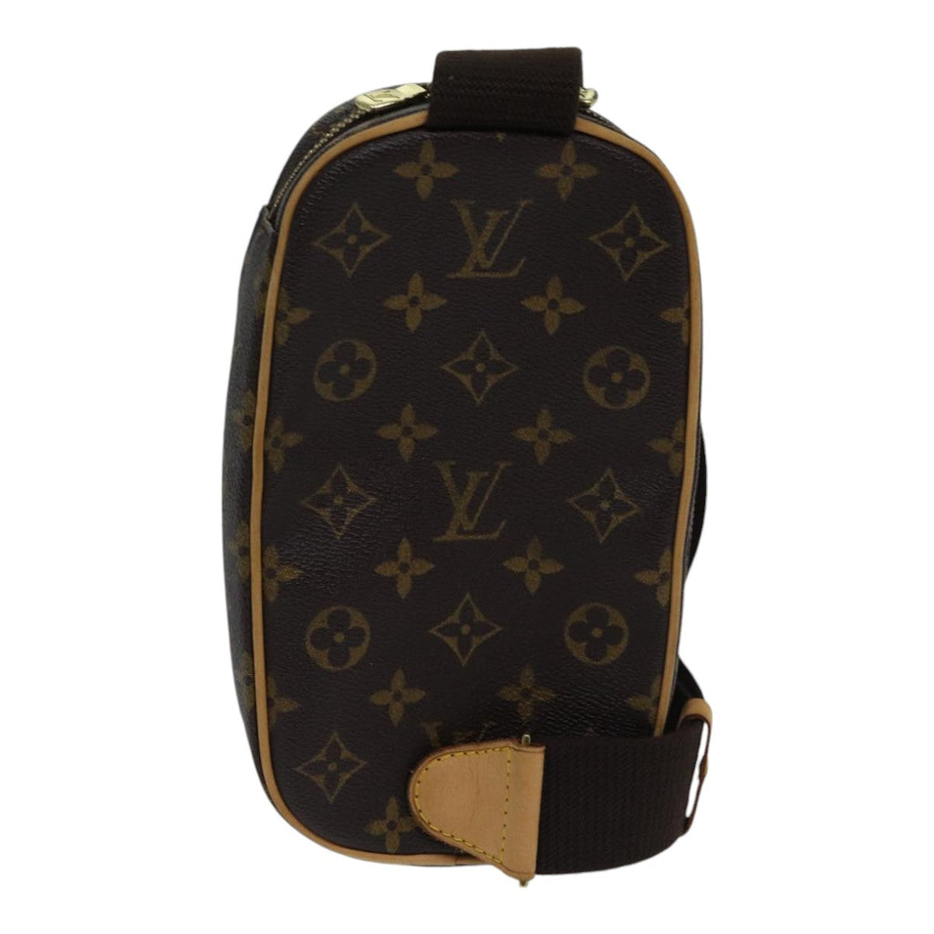 LOUIS VUITTON Monogram Pochette Gange Shoulder Bag M51870 LV 88899SAV