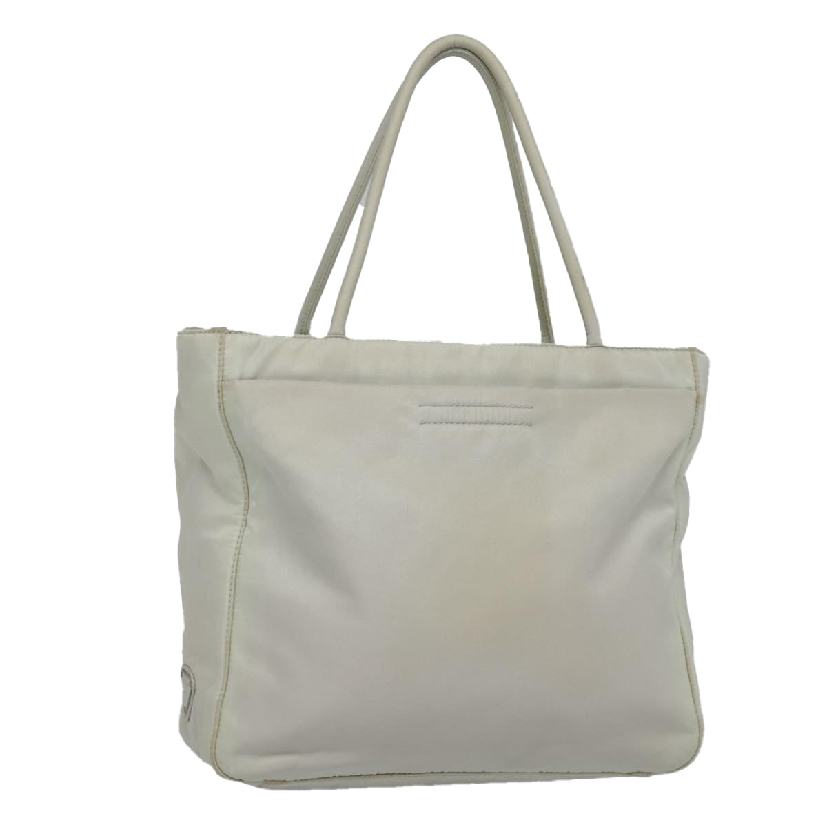 PRADA Tote Bag Nylon Gray 92828