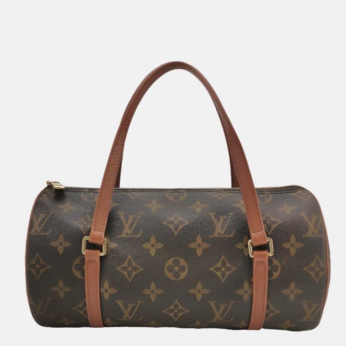 Louis Vuitton Monogram Papillon 31 Large Handbag Canvas