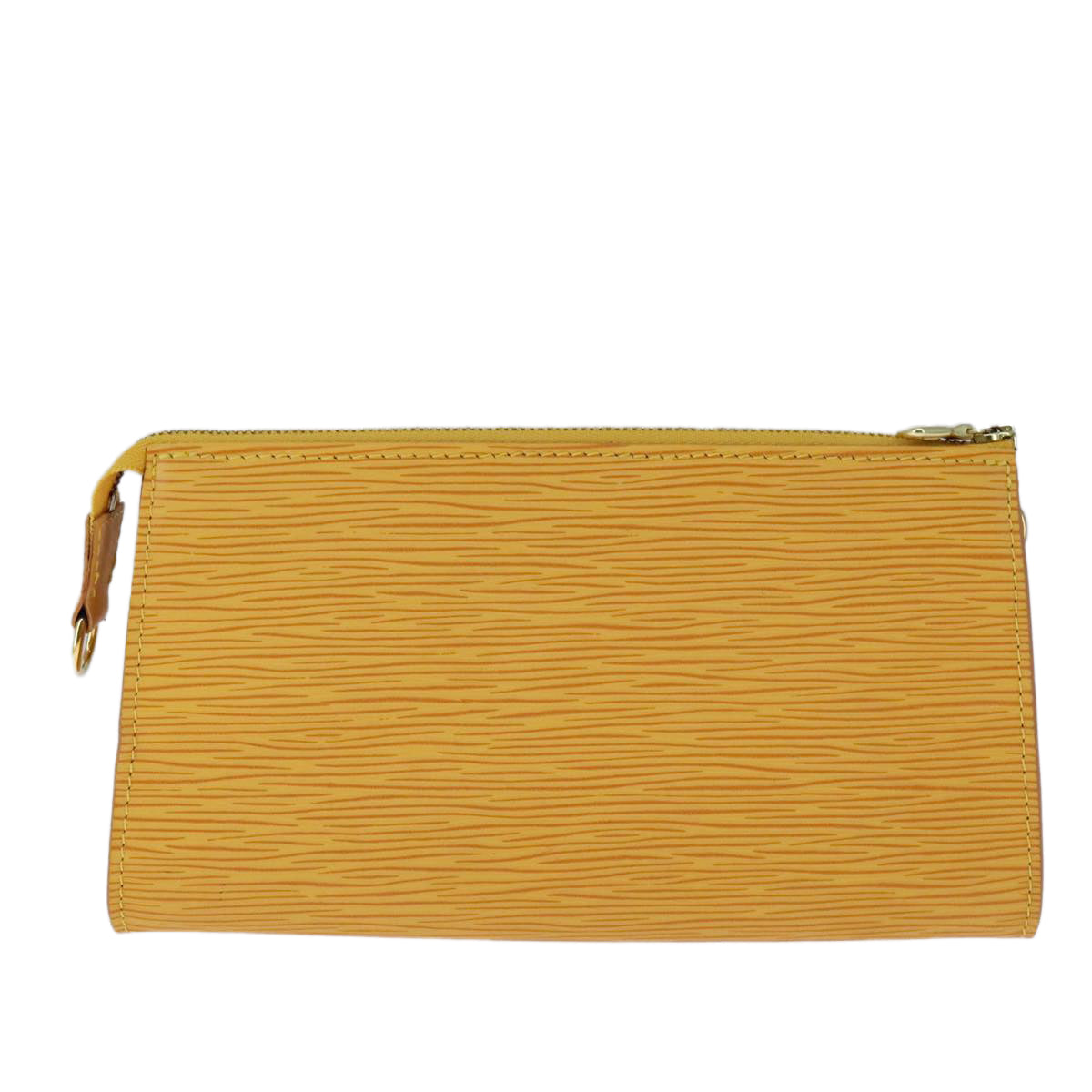 LOUIS VUITTON Epi Pochette Accessoires Pouch Yellow M52989 LV 93274V