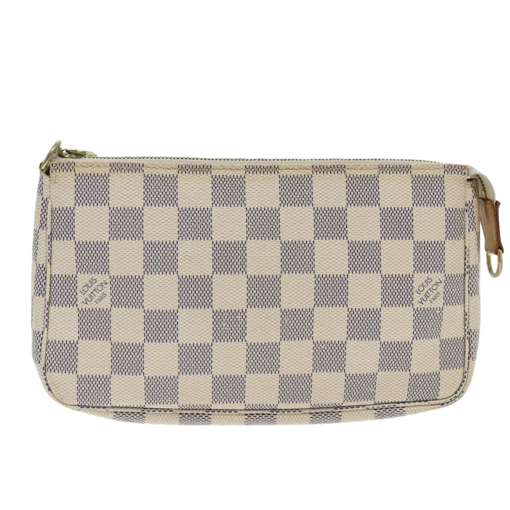LOUIS VUITTON Damier Azur Pochette Accessoires Pouch N51986 LV 93662