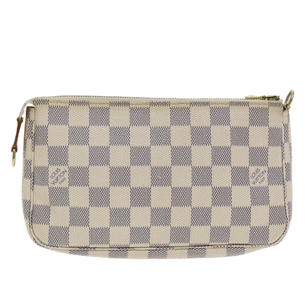 LOUIS VUITTON Damier Azur Pochette Accessoires Pouch N51986 LV 93662
