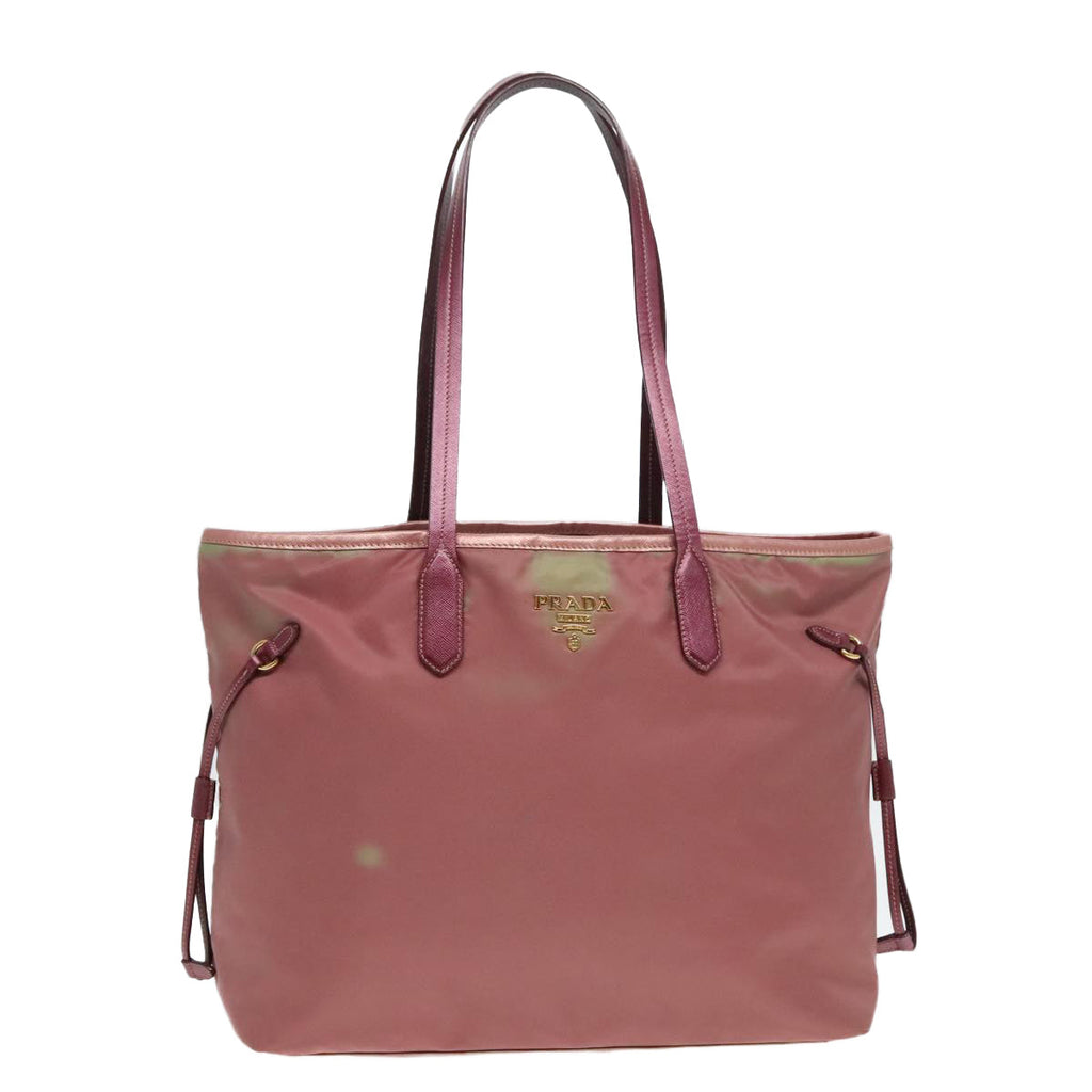 PRADA Tote Bag Nylon Pink 93878