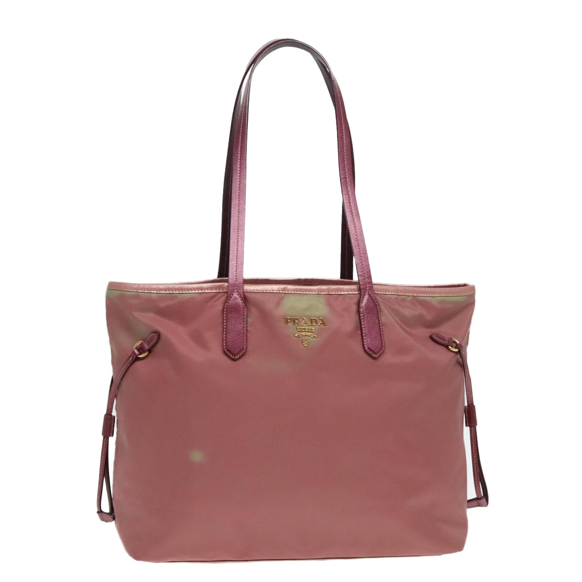 PRADA Tote Bag Nylon Pink 93878