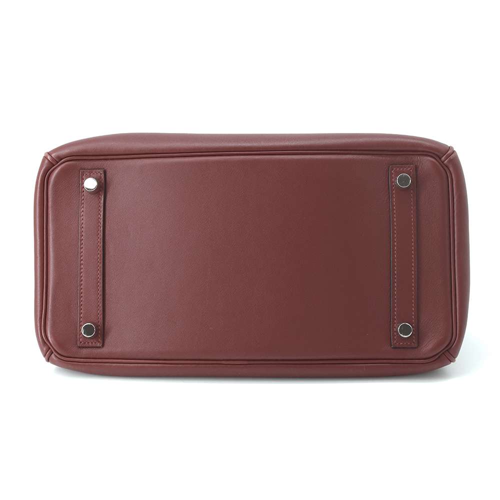 HERMES Birkin Rouge H Swift Leather Size 30