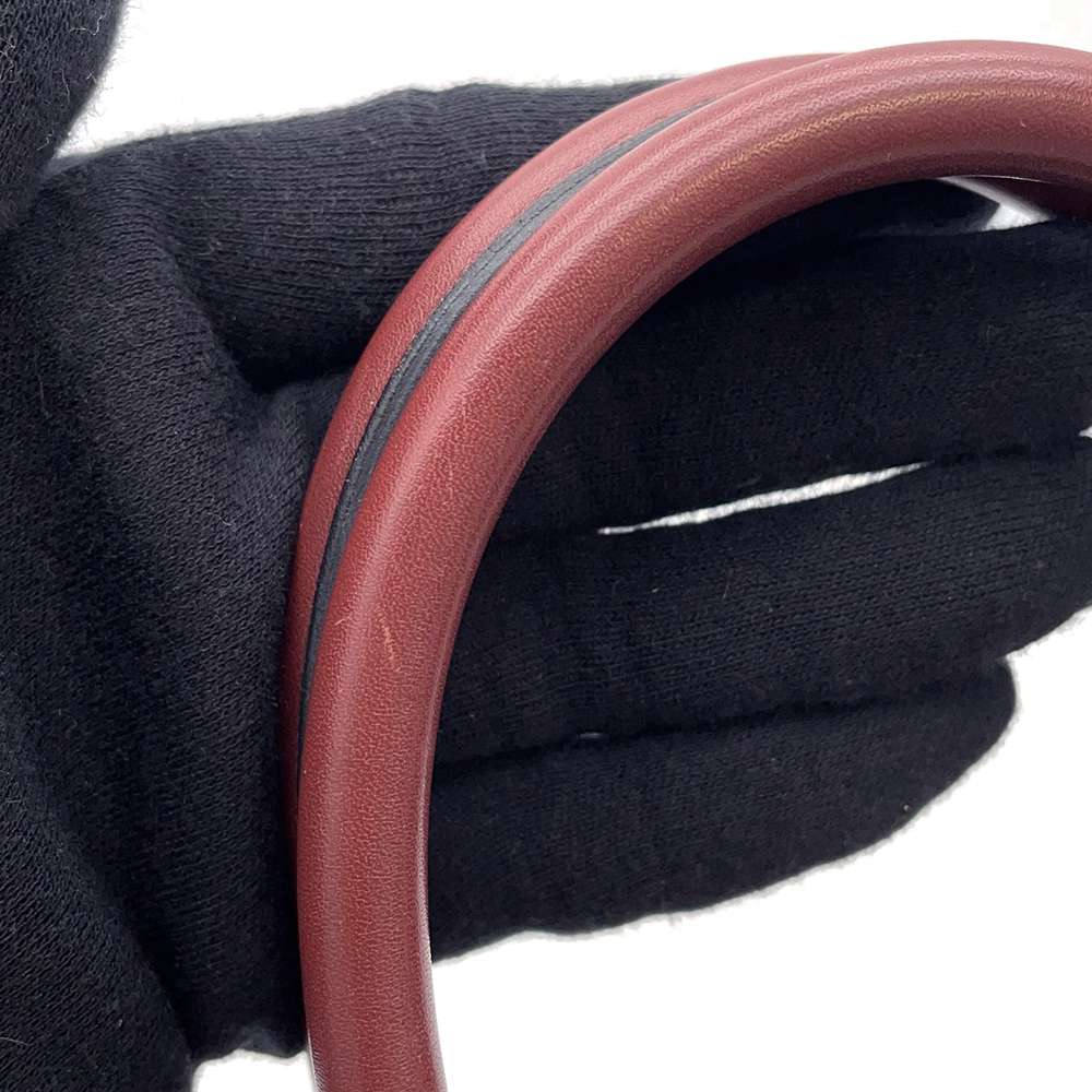 HERMES Birkin Rouge H Swift Leather Size 30