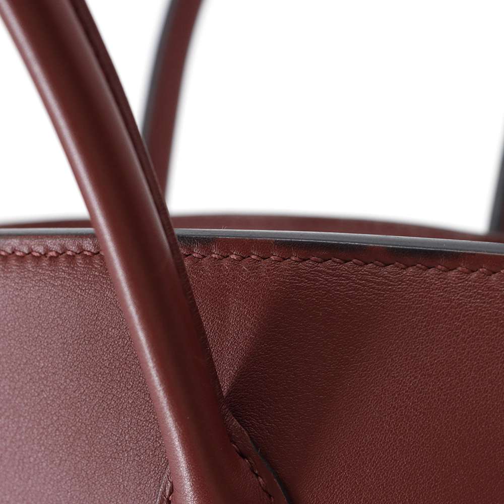 HERMES Birkin Rouge H Swift Leather Size 30