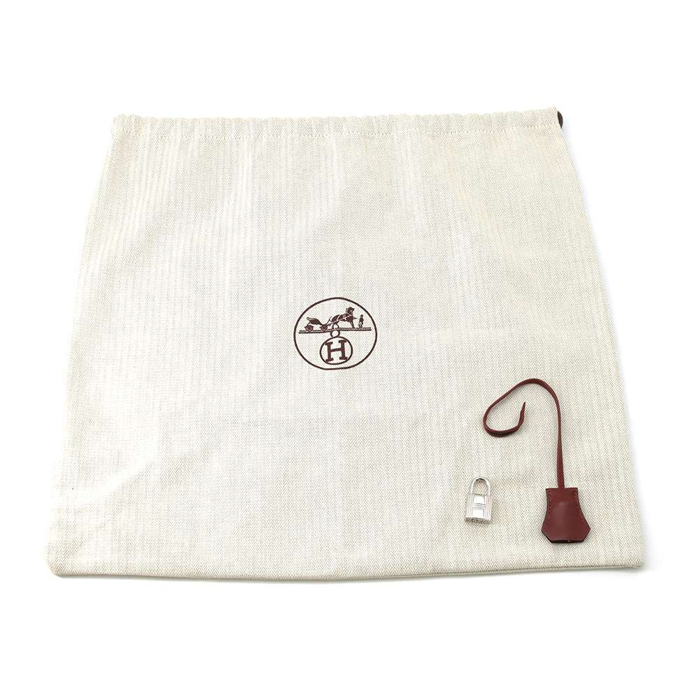 HERMES Birkin Rouge H Swift Leather Size 30