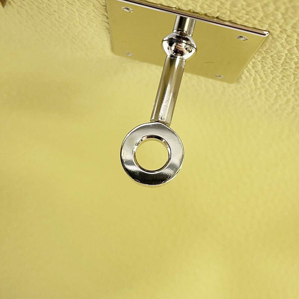 HERMES Birkin Jaune Poussin Togo Leather Size 30