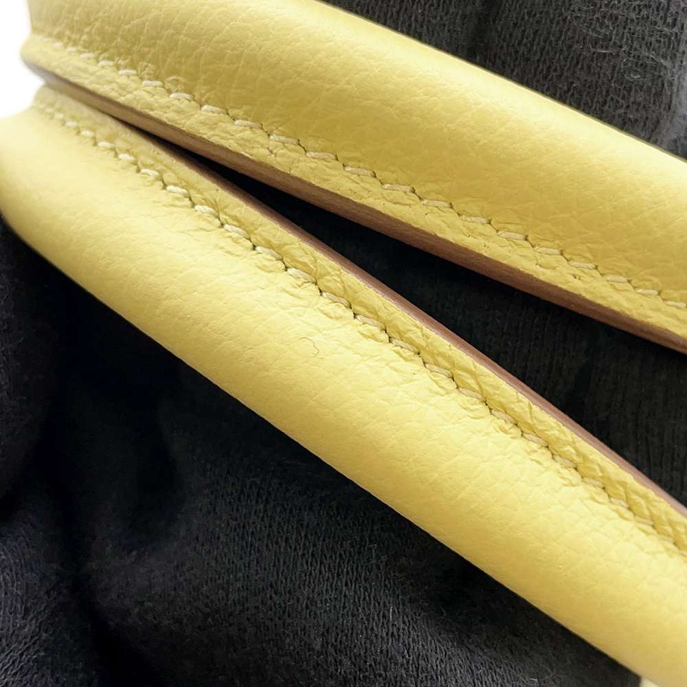 HERMES Birkin Jaune Poussin Togo Leather Size 30