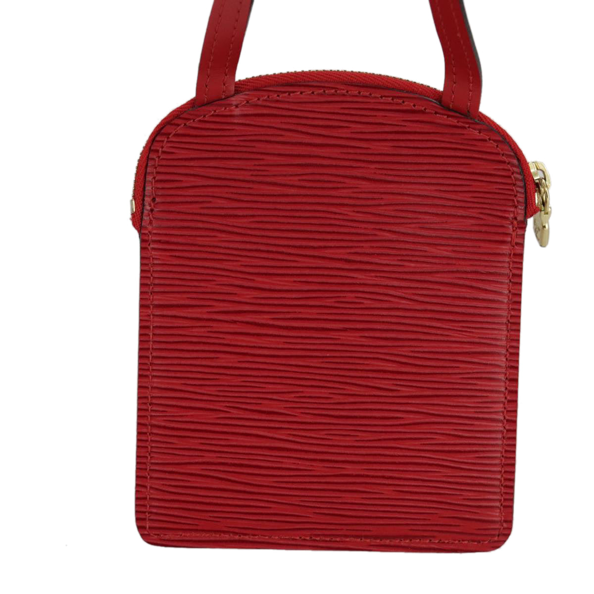 LOUIS VUITTON Epi Pochette Secret Accessory Pouch SPO Red LV 95155SV