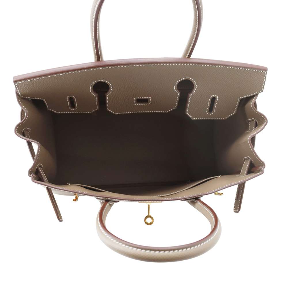 HERMES Birkin Etoupe Epsom Size 30