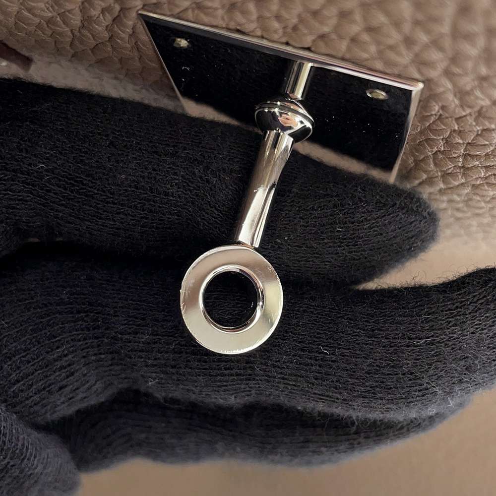 HERMES Birkin Etoupe Togo Leather Size 30