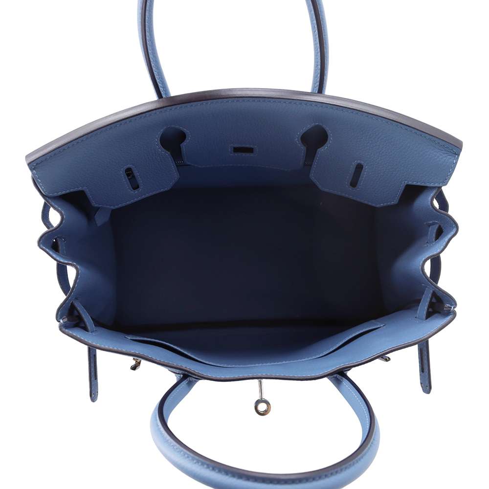 HERMES Birkin Azur Togo Leather Size 30