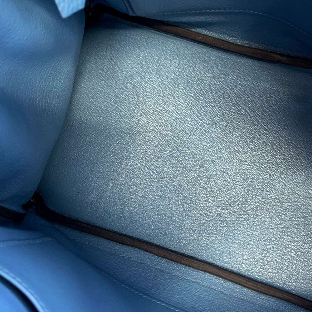 HERMES Birkin Azur Togo Leather Size 30