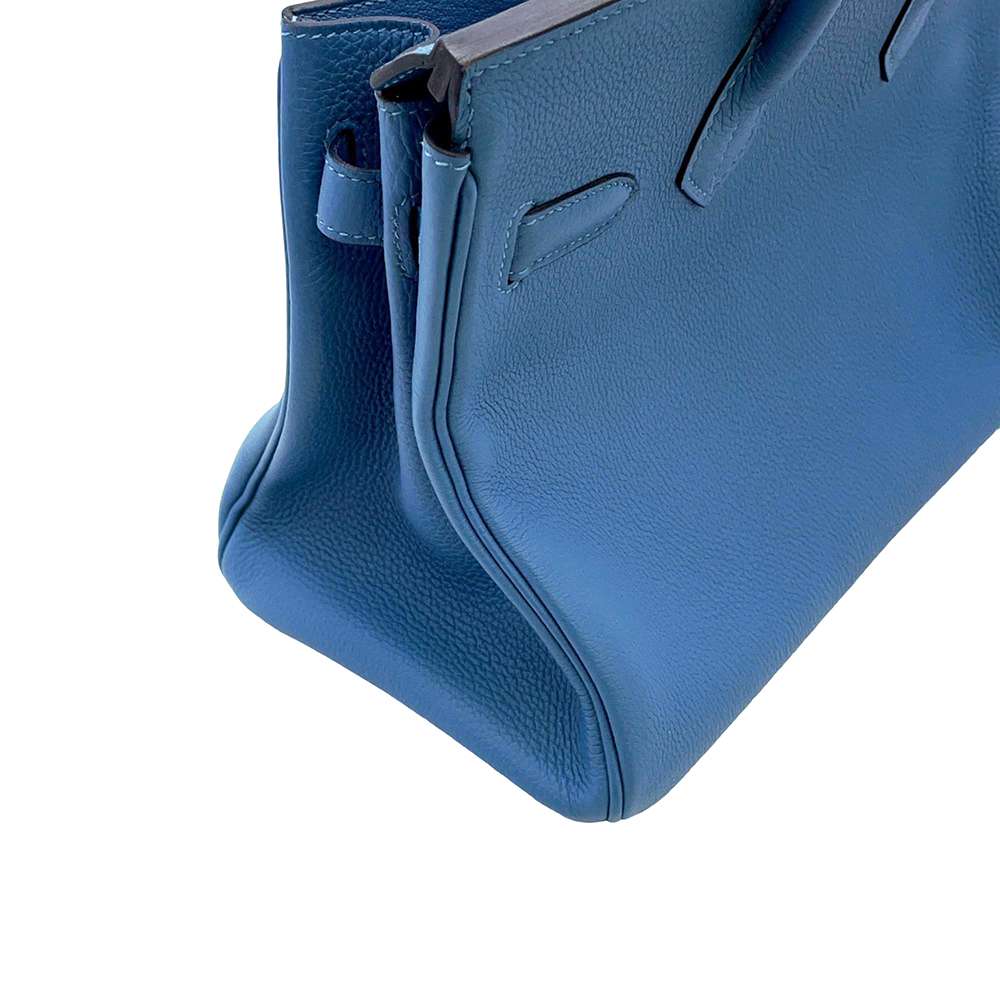 HERMES Birkin Azur Togo Leather Size 30