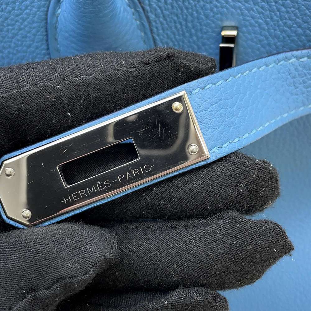 HERMES Birkin Azur Togo Leather Size 30