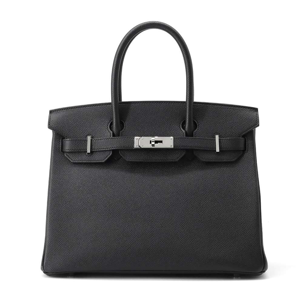 HERMES Birkin Black Epsom Size 30