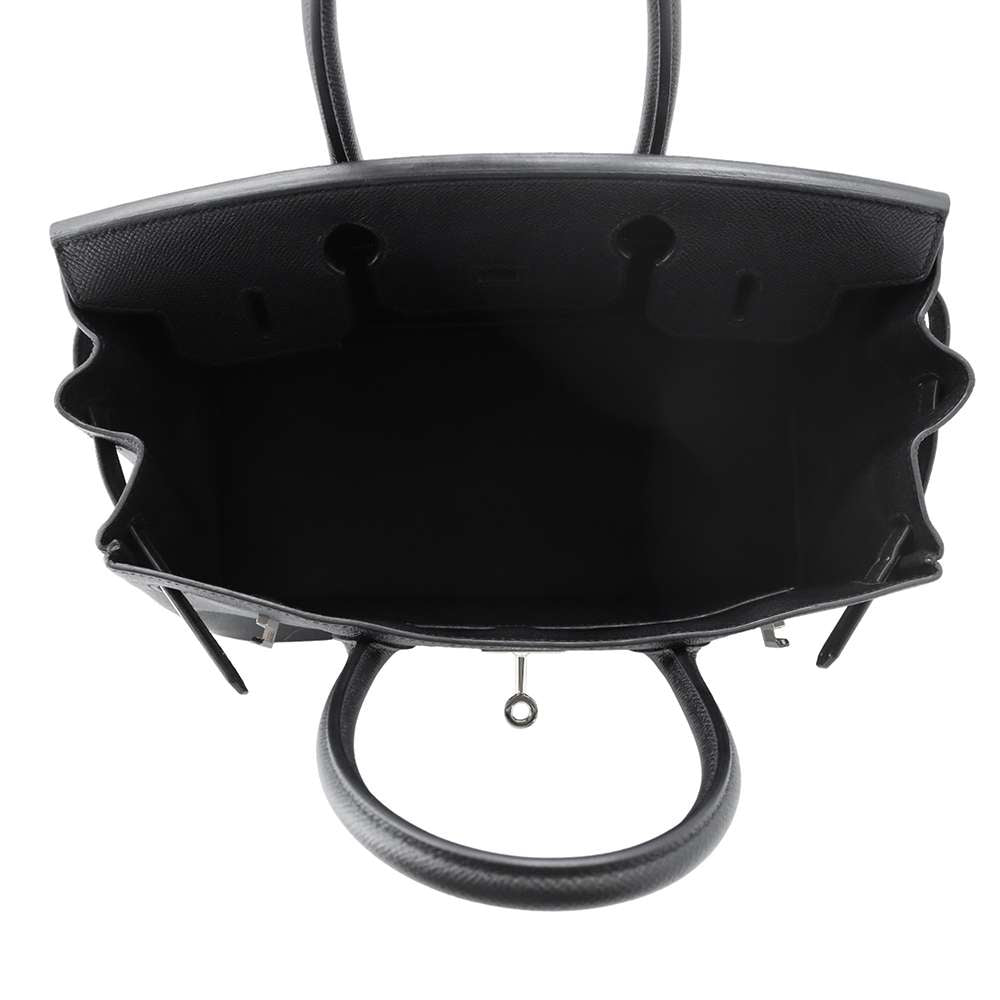 HERMES Birkin Black Epsom Size 30