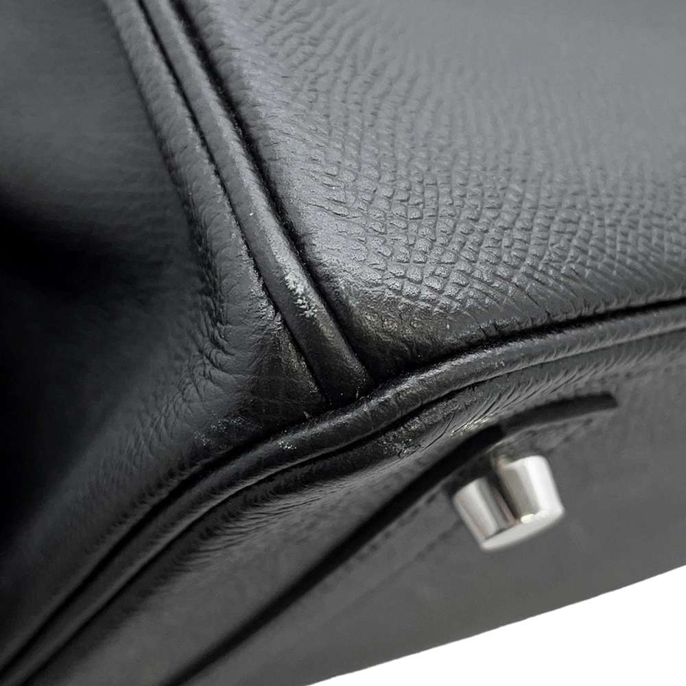 HERMES Birkin Black Epsom Size 30