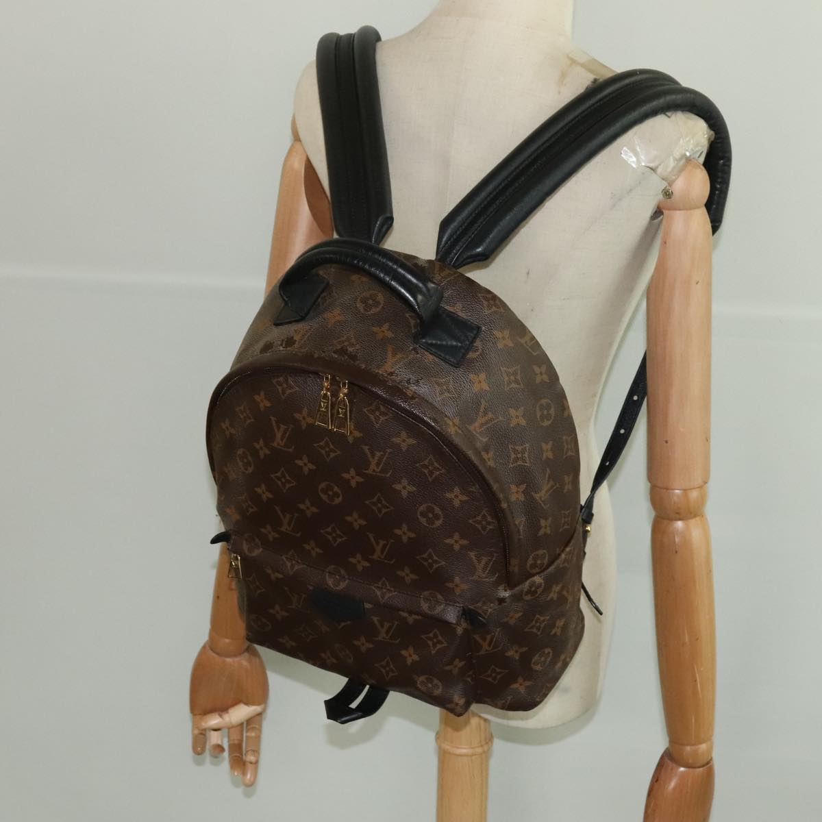 LOUIS VUITTON Monogram Palm Springs MM Backpack M44874 LV 95834