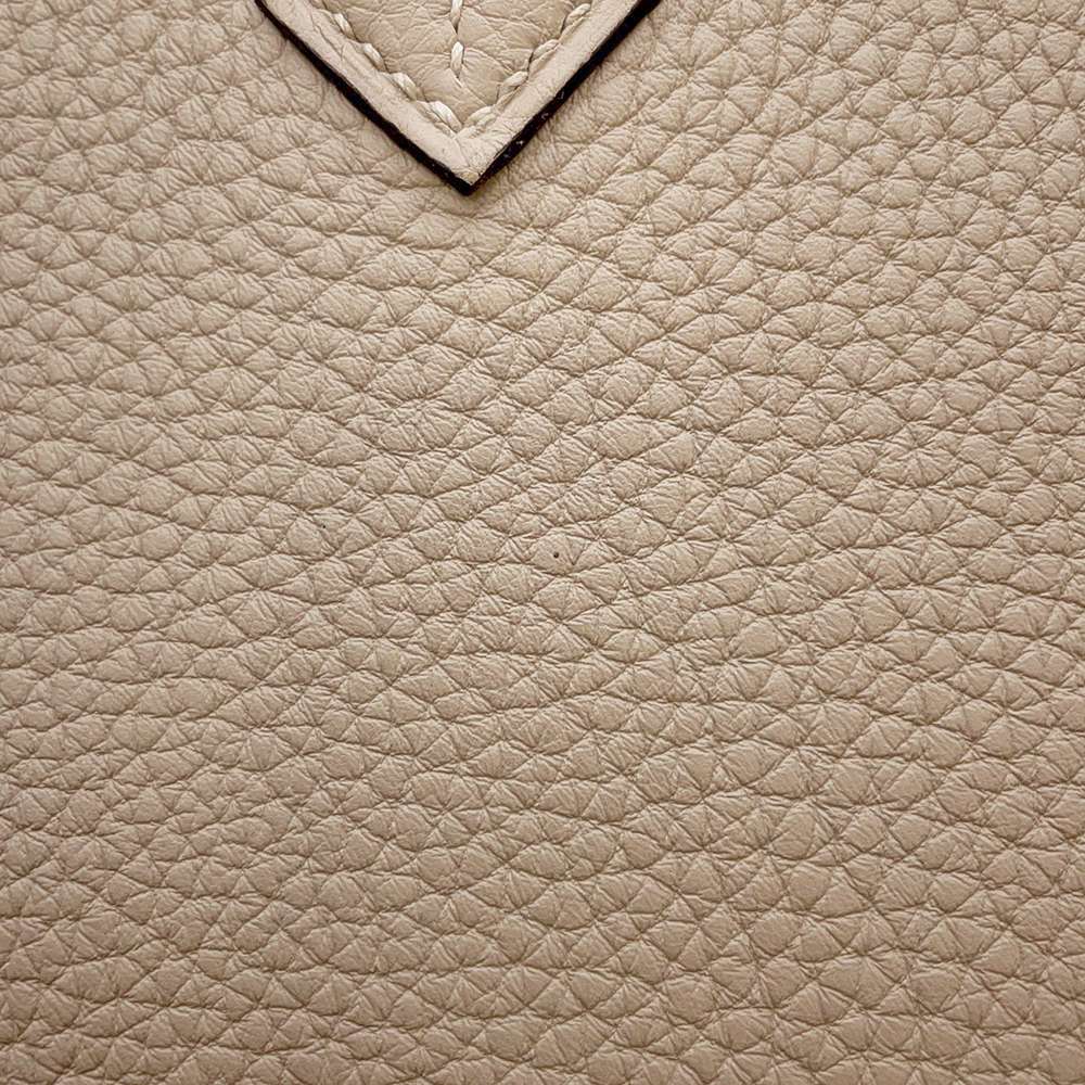 HERMES Birkin Gris Tourterelle Togo Leather Size 25